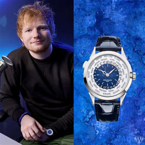 ed sheeran patek philippe|ed sheeran hodinkee watch.